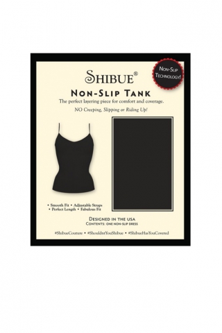 SHIBUE non-slip cami tank - black